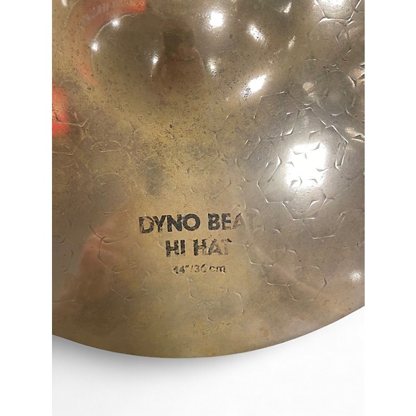 Used Zildjian 14in Z Custom Dyno Beat Hi Hat Cymbal