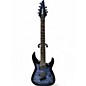 Used Jackson SLATX7Q MS 7 Trans Blue Burst Solid Body Electric Guitar thumbnail