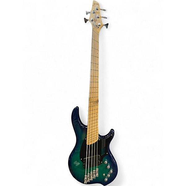 Used Dingwall Combustion Whalepool Burst Electric Bass Guitar
