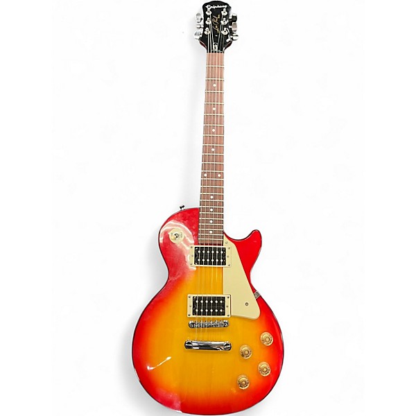 Used Epiphone Les Paul 100 Bolt On Heritage Cherry Sunburst Solid Body Electric Guitar