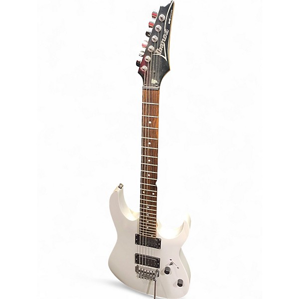 Used Ibanez RG120 White Solid Body Electric Guitar