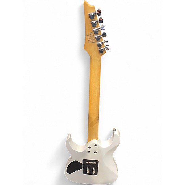 Used Ibanez RG120 White Solid Body Electric Guitar