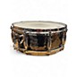 Used Gretsch Drums 14X5.5 Hammered Black Steel Snare Black Drum