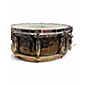 Used Gretsch Drums 14X5.5 Hammered Black Steel Snare Black Drum