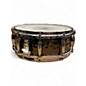 Used Gretsch Drums 14X5.5 Hammered Black Steel Snare Black Drum