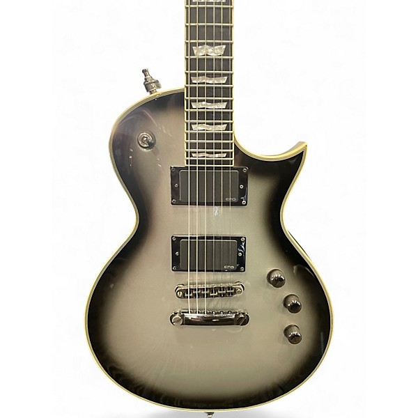 Used ESP LTD EC1000 Deluxe SILVERBURST Solid Body Electric Guitar
