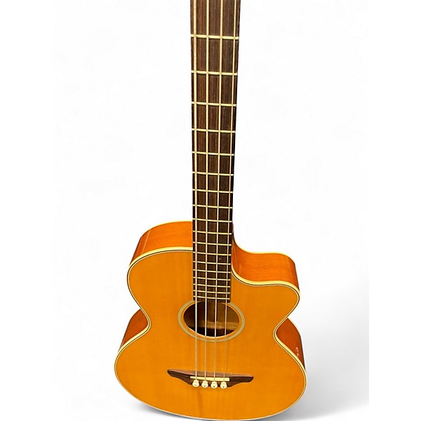 Used Alvarez 4070 Natural Acoustic Bass Guitar
