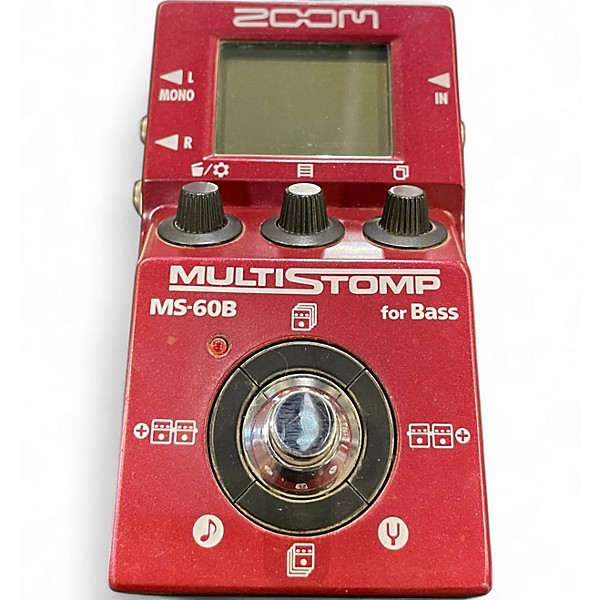 Used Zoom ZMS60B Multistomp Bass Bass Effect Pedal