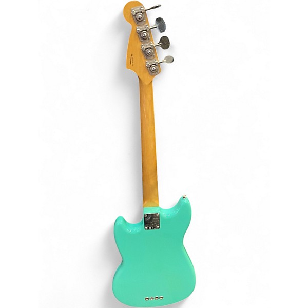 Used Fender Vintera 60s Mustang Bass Seafoam Green Electric Bass Guitar