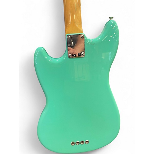 Used Fender Vintera 60s Mustang Bass Seafoam Green Electric Bass Guitar