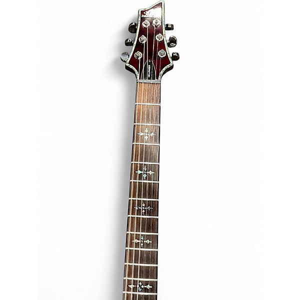 Used Schecter Guitar Research Hellraiser C1 Black Cherry Solid Body Electric Guitar