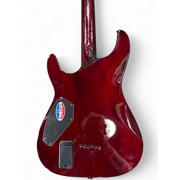 Used Schecter Guitar Research Hellraiser C1 Black Cherry Solid Body Electric Guitar