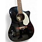 Used 2009 Fender Sonoran SCE Black Acoustic Electric Guitar