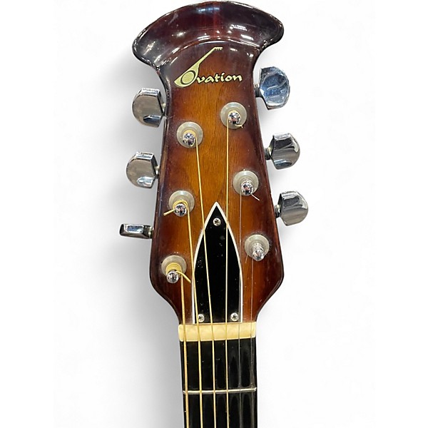 Used 1970s Ovation 1111 SUNBURST Acoustic Guitar