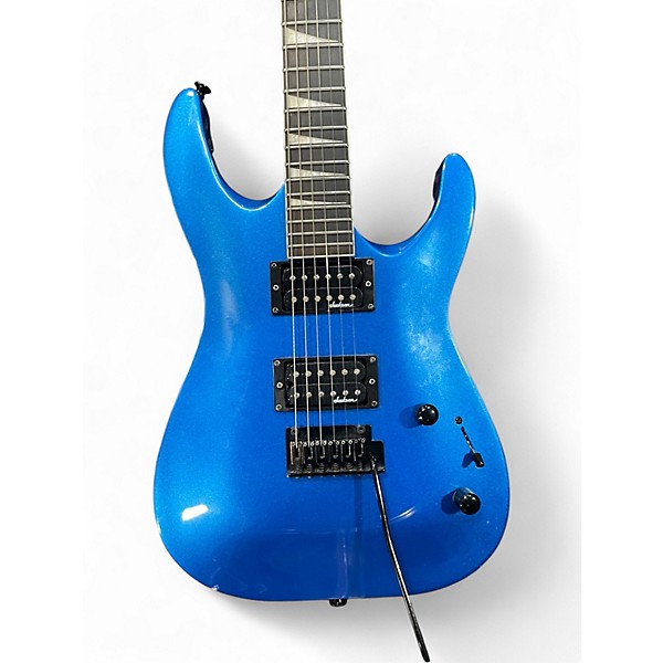 Used Jackson JS22 Dinky Blue Solid Body Electric Guitar