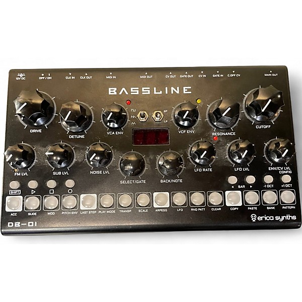 Used Erica Synths BASSLINE DB-1 Synthesizer