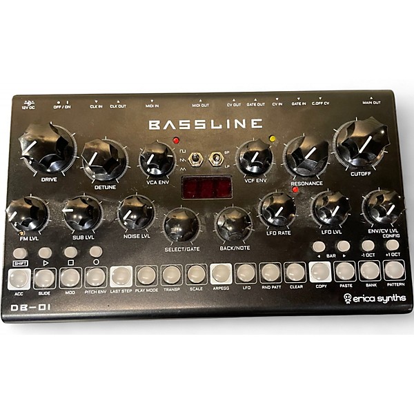 Used Erica Synths BASSLINE DB-1 Synthesizer