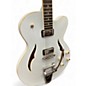 Used Hofner Verythin Single Cutaway Sky Blue Hollow Body Electric Guitar