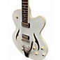 Used Hofner Verythin Single Cutaway Sky Blue Hollow Body Electric Guitar