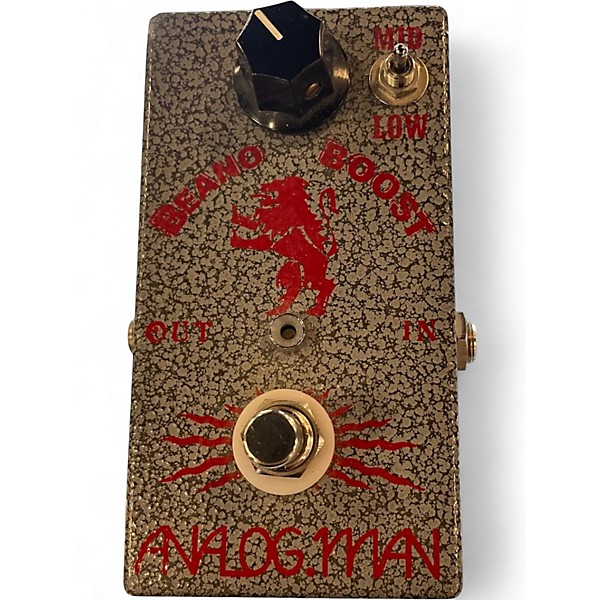 Used Analogman BEANO BOOST Effect Pedal