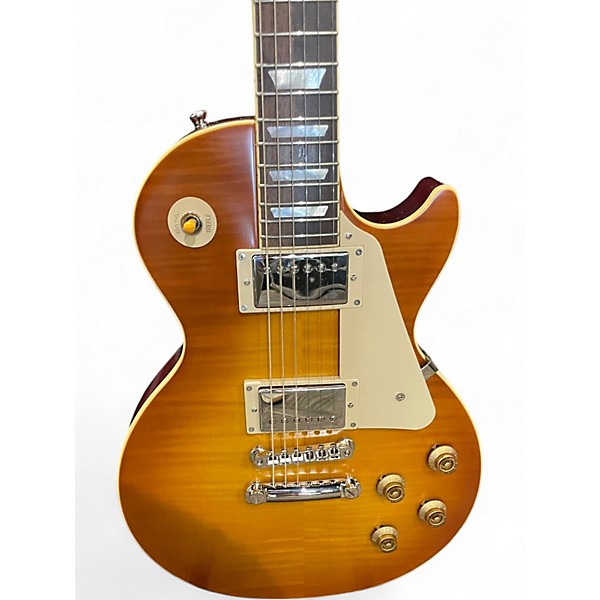 Used Epiphone Inspired by Gibson Custom 1959 Iced Tea Solid Body Electric Guitar