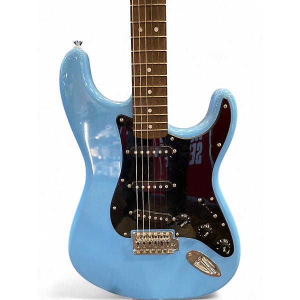 Used Squier Sonic Stratocaster Blue Solid Body Electric Guitar