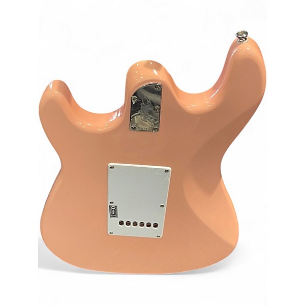 Used Sterling by Music Man Cutlass Shell Pink Solid Body Electric Guitar