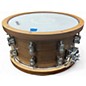 Used PDP by DW 14X7.5 Limited Edition Dark Stain Maple and Walnut Snare w Wood ho Dark Stain Drum