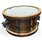 Used PDP by DW 14X7.5 Limited Edition Dark Stain Maple and Walnut Snare w Wood ho Dark Stain Drum