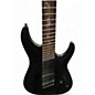 Used Schecter Guitar Research Damien 7 Multi Scale Black Solid Body Electric Guitar