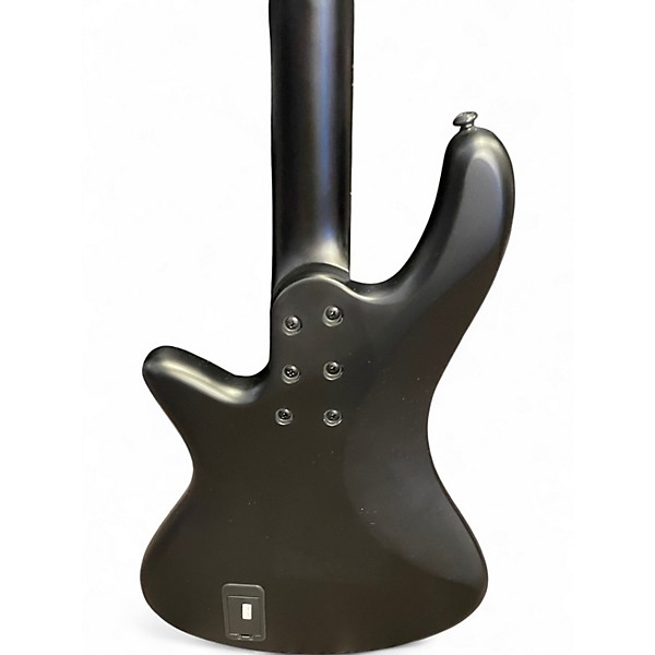 Used Schecter Guitar Research STEALTH 4 Flat Black Electric Bass Guitar