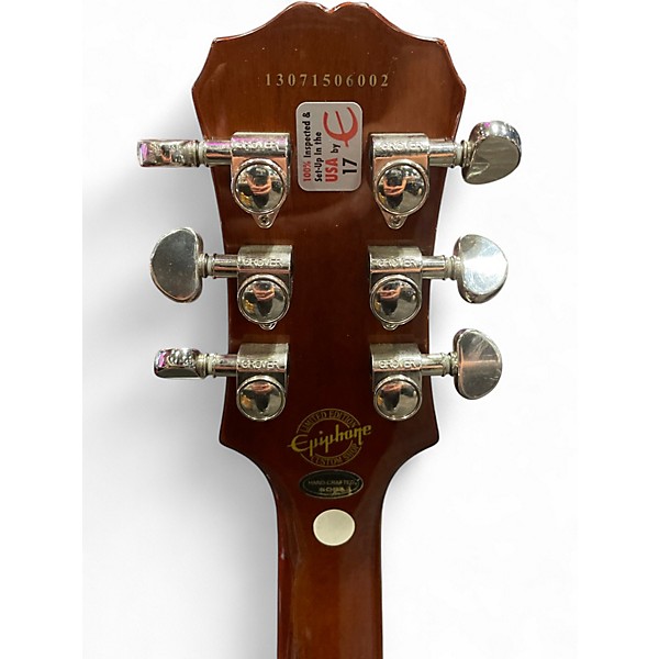 Used Epiphone Les Paul Standard Pro Iced Tea Solid Body Electric Guitar