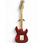 Used Fender Player Stratocaster Left Handed Candy Apple Red Solid Body Electric Guitar