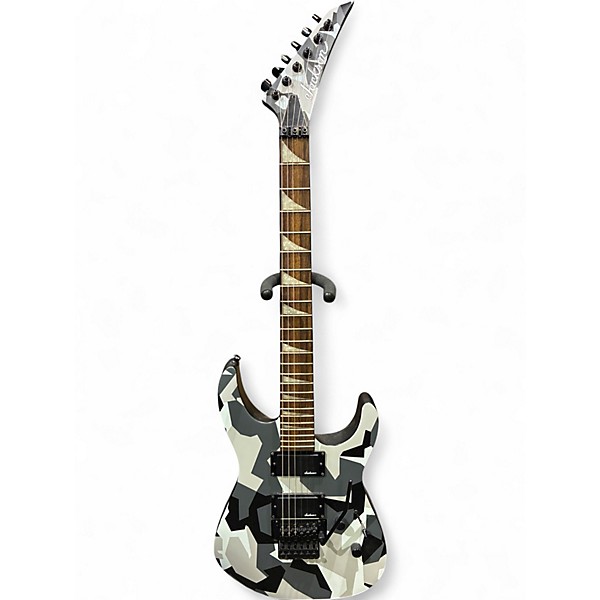 Used Jackson Soloist X Winter Camo Solid Body Electric Guitar