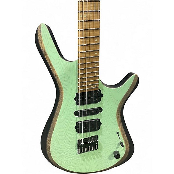 Used Kiesel KVM6 Surf Green Solid Body Electric Guitar