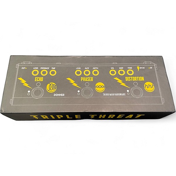 Used Donner Triple Threat Effect Processor