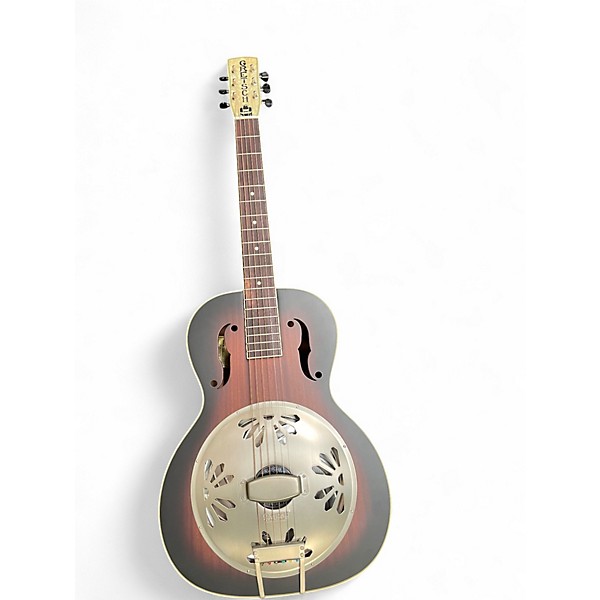 Used Gretsch Guitars G9240 Alligator Biscuit Round Neck 2 Color Sunburst Resonator Guitar