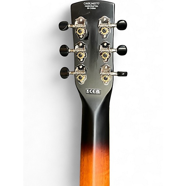 Used Gretsch Guitars G9240 Alligator Biscuit Round Neck 2 Color Sunburst Resonator Guitar