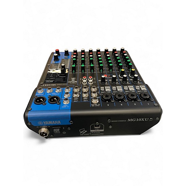 Used Yamaha MG10XU 10 Channel Mixer with Effects Unpowered Mixer