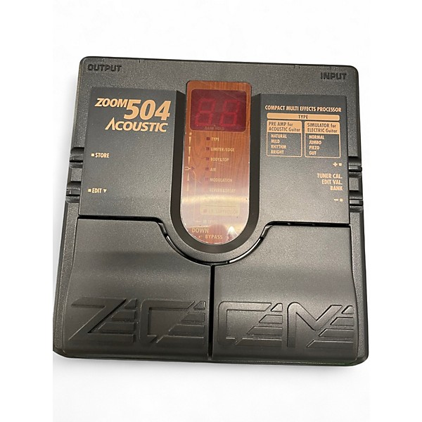 Used Zoom 504 Acoustic Effect Processor