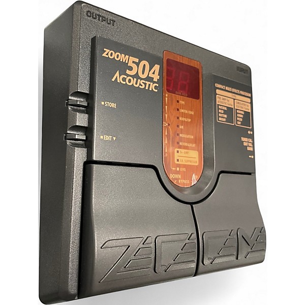 Used Zoom 504 Acoustic Effect Processor