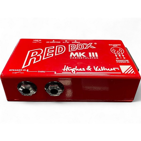 Used Hughes & Kettner Red Box MKII Cabinetulator Direct Box
