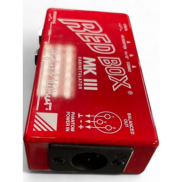 Used Hughes & Kettner Red Box MKII Cabinetulator Direct Box