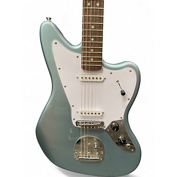 Used Squier JAGUAR Metallic Blue Solid Body Electric Guitar