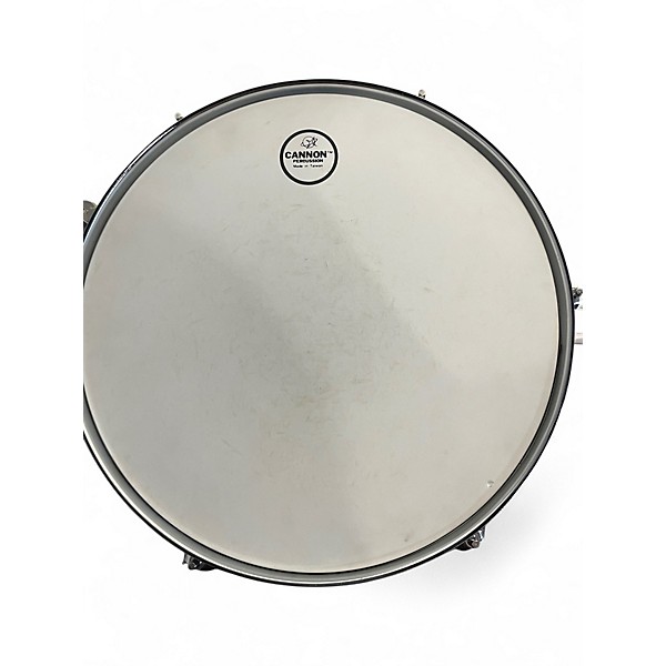 Used Cannon Percussion 14in Snare Silver Drum