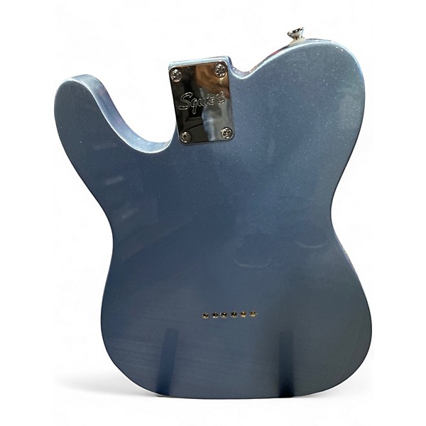 Used Squier Bullet Telecaster Blue Solid Body Electric Guitar