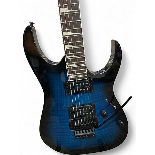 Used Ibanez RG320 Blue Sunburst Solid Body Electric Guitar