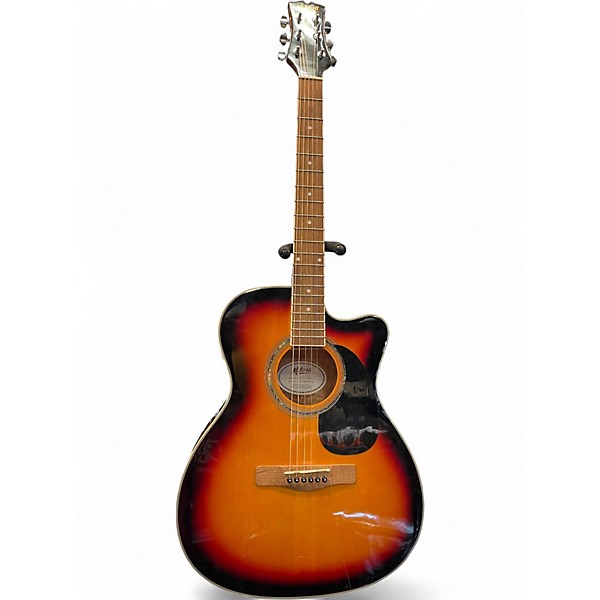 Used Mitchell 0120CESB 2 Color Sunburst Acoustic Electric Guitar