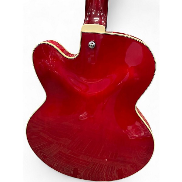 Used Ibanez AFS75T Artcore Red Hollow Body Electric Guitar