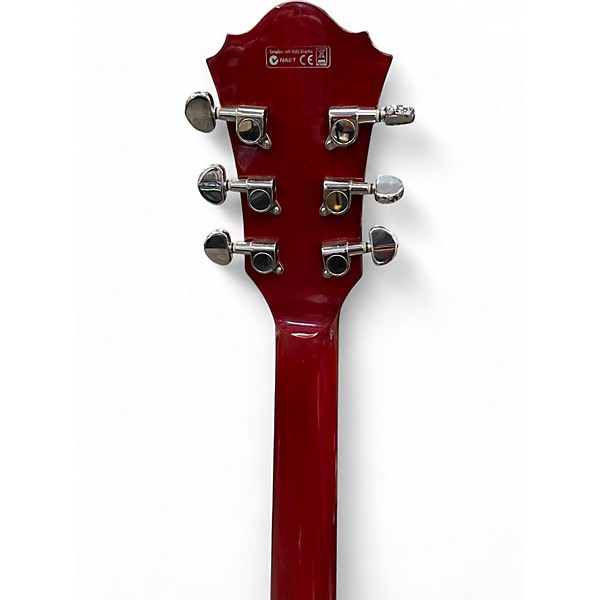 Used Ibanez AFS75T Artcore Red Hollow Body Electric Guitar